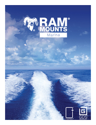 RAM Mounts katalóg držiakov na lode, motorové člny a jachty